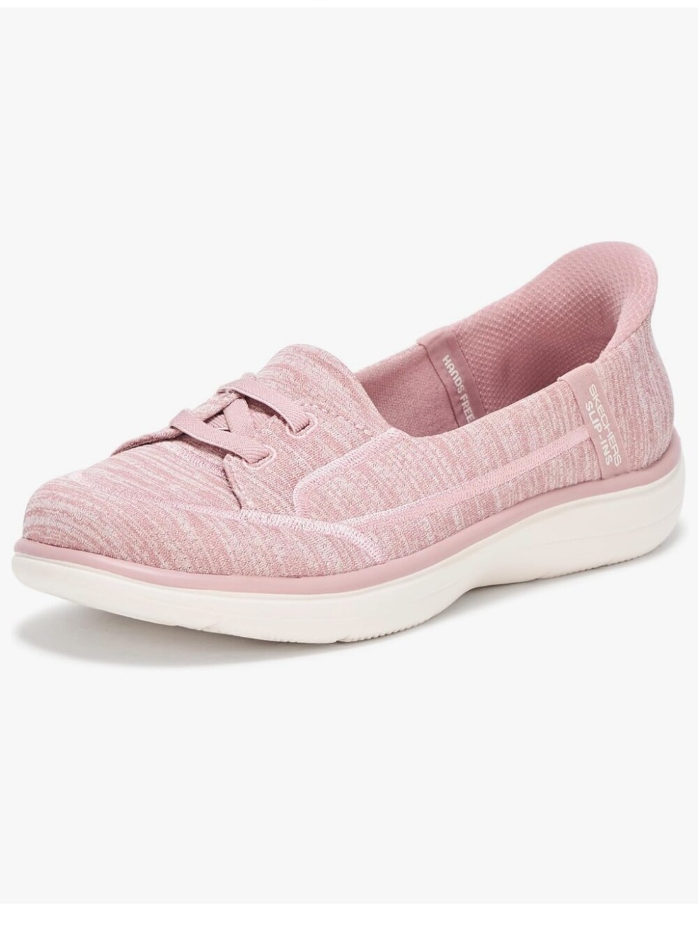 Skechers On‑the‑Go Flex‑Radiant Powder Pink Hands‑Free Slip‑Ins Skimmer W 6.5